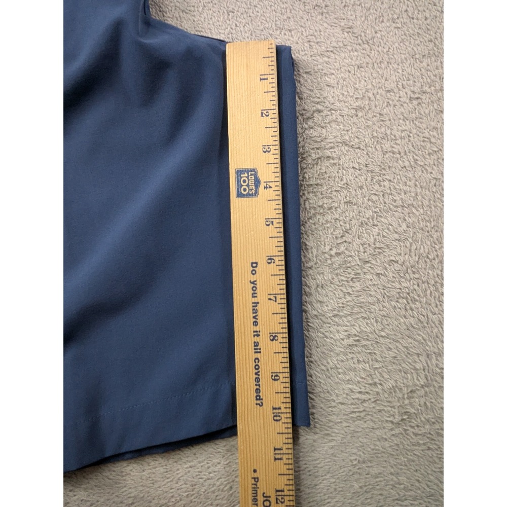 Adidas Golf Shorts Mens 34 Blue Performance Stretch Flat Front Ultimate365 - Picture 7 of 14